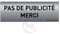 AUA SIGNALETIQUE - Plaque de porte Aluminium brossé imprimé AluSign Texte - 150x50 mm - Double Face adhésif au dos (Pas de Publicité)