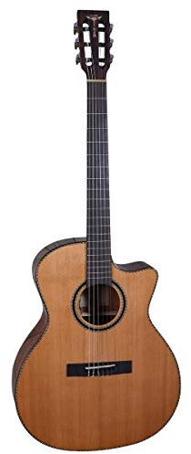 Tyma-G15E - Classical Guitar mit/eingebautem Tonabnehmer, inklusive Gigbag