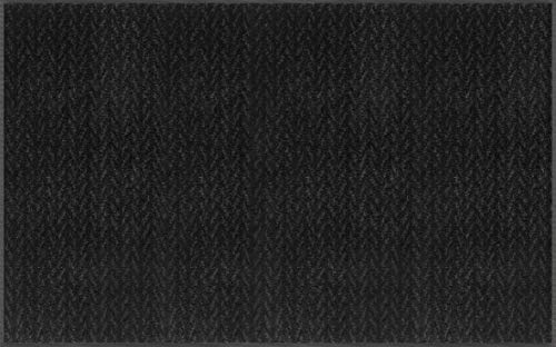 Wash+Dry Fußmatte, Duo Charcoal 75x120cm, innen und außen, waschbar