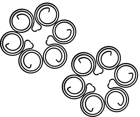 Tür Hardware Griff Springs 2,5 Coil 3 mm Dick Reparatur Home Tür Multi …