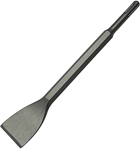 AERZETIX - Cincel pala acodado 10° escoplo SDS PLUS Ø14x250mm para hormigón y baldosas - C49448
