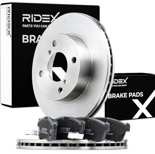 RIDEX Bremsenset Vorne 231,0mm Bremsscheiben und Bremsbeläge Kompatibel mit SUZUKI Alto GF Belüftet