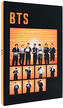 Grupo Erik Premium Notizbuch A5 Kariert BTS Fanartikel Notizblock A5 - Tagebuch für Erwachsene und Kinder BTS Merch