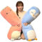 AMOZO Langes Dinosaurier Kuscheltier Plüschtiere, Kawaii Dinosaurier Stofftier langes Dino Kissen Plüsch Süße Seitenschläferkissen für Kinder (100cm, Dinosaur)