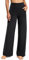Promover Activewear-Hosen für Damen mit Taschen Jogginghose Hohe Taille Yogahose Weites Bein Straighthose Bauchkontrolle Schlaghose Arbeit Sporthose Klein/Regulär/Groß,Schwarz,Groß