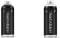 Pulverizador, Pintura en spray MTN HC2 R-9011 Negro Brillante 400ml & MTN Hardcore Blanco Satinado, Spray 400ml