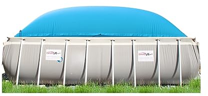 Rothschenk XXL Poolkissen 2x2,5m eckig - Poolkissen eckig Winter Luftkissen für winterfeste Poolabdeckung