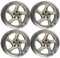 4x MB Design Felgen TURBO S 9.0Jx19 ET42 5x112 Champagner poliert kompatibel mit BMW 2 X2