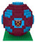 FOCO Offizielles Lizenzprodukt West Ham United FC BRXLZ XL-Steine 3D-Fußball-Aufbau BAU-Set