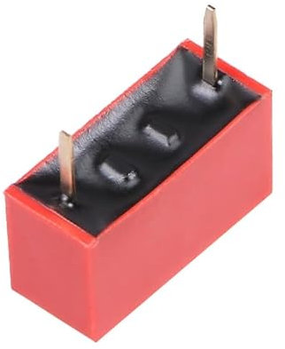Generic 2X INTERRUTTORE DEVIATORE A SLITTA 2 POSIZIONI DIP SWITCH 10x4mm 2.54mm circuito