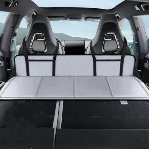 LHZPGC Travel Bed Car Headguard For Mini Cooper F55 2014-2022 2023 2024, Extension Board Trunk Sleeping Camping Bed Pad,B-Grey