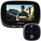 Somikon Spion Kamera: Digitale Türspion-Kamera mit 4,3-Display, PIR, Nachtsicht, Türklingel (Türspion mit Aufzeichnung, für Haustür, Digitaler Bewegungsmelder)