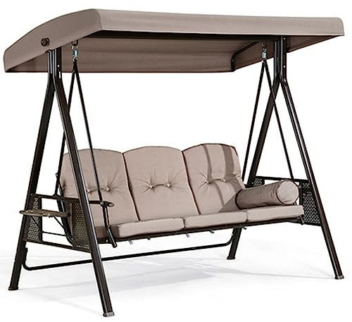 Doppel-Gartenschaukel für Veranda, Balkon oder Hinterhof, Schaukelstuhl-Design