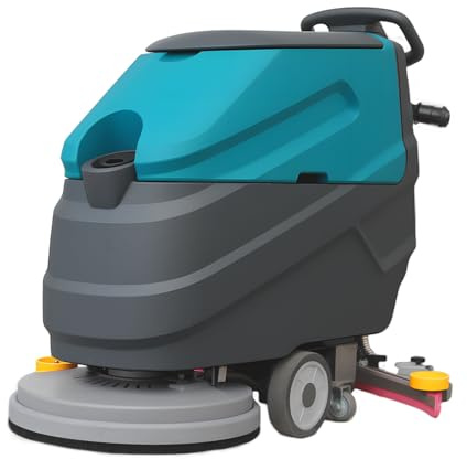 KARHDIR Walk-behind Floor Scrubber Machine, 22 Cleaning Width