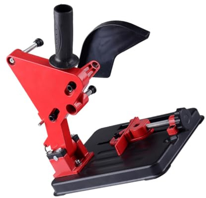 FIXOSHEE Soporte Fijo para Amoladora Angular Multifuncional Base Segura para Herramientas de Corte Compatible con Modelos con Asas Dobles Diseño Práctico para Mayor Eficiencia y Área de
