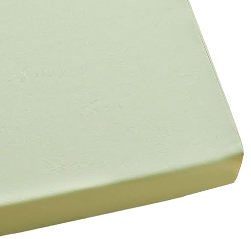 uyeoco 5cm Dicke Sitzkissen Bank, Wasserfest Stuhlkissen Bankkissen Bankauflage Outdoor,Abnehmbarem rutschfeste Sitzpolster Sitzauflage Bank,Auflage Gartenbank für Fensterbank(Matcha,70x30x5cm)