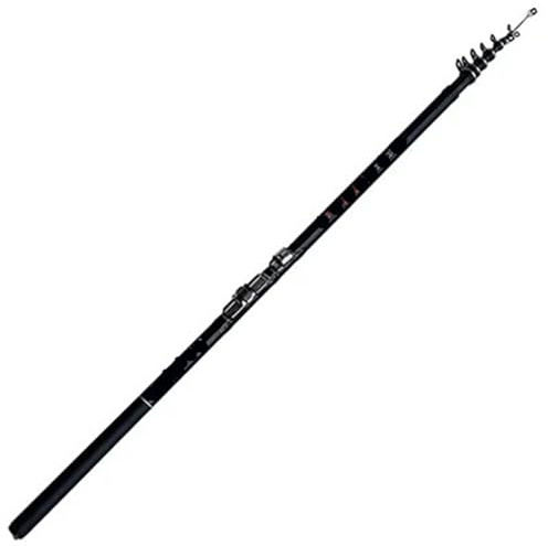 Brandungsrute, Teleskop-Angelrute for Felsen, Reisen, Spinnen, Power-Werfen, Surfcasting, Shore-Casting-Stange(Black,6.30m)