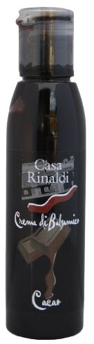 Casa Rinaldi - Creme mit Balsamico di Modena IGP, Geschmacklich mit Kakao aromatisiert, Süßer Geschmack, 150 ml Flasche