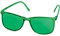 VANLO Farbtherapiebrille hellgrün Elegant - Erholungsbrille