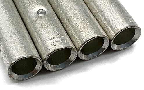 eXODA connecteurs à frapper 16mm² 4 pièces connecteurs pour câbles de batterie idéal pour relier deux câbles en cuivre étamé pour sécurité et robustesse maximales