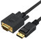 CableCreation 6 pies enchapado en oro DisplayPort a VGA Cable, DP estándar a VGA macho Cable, 6 pies Color Negro