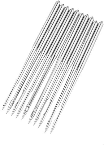 Hicello 10Pcs DBx1 Industrial Sewing Machine Needles Size 90/14 | Replacement Needles for Lockstitch Machines, Heavy Duty Sewing Machine Accessories Compatible with Juki Brother Singer