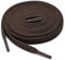 sourcing map 2 pares de botas de cuero de algodón encerado, zapatos casuales, cordones planos para hombres y mujeres Marron oscuro 90cm / 35.43