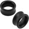 ZeSen Jewelry Tunnel 10mm Vintage Natural Organic Holz Ohrstecker Ohr Tunnel Schwarz Stecker Bahre Gauges Holz Schmuck