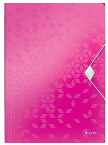 Leitz 4599 Active WOW Slim Gummimappe Metallic - Pink