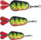 Paradox Fishing Blinker Set (3 Stück) 6g/10g/16g I Hechtköder Hecht Blinker Hecht Zander Köder Hecht Köder Barsch Köder I Spinner Angelköder Jigspinner - Blinker Angeln (Barsch)