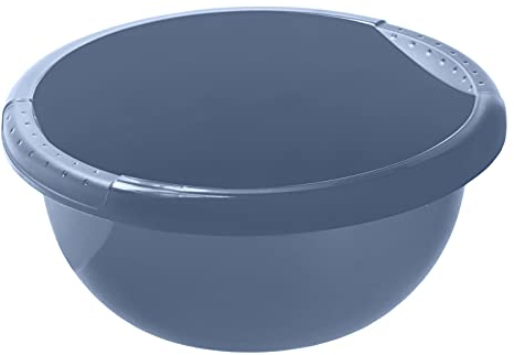 Rotho Daily Becken/Spülwanne 6l, Kunststoff (PP recycelt), blau, 6l (34.0 x 34.0 x 13.5 cm)
