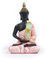 Asiens Buddhistisch Deko Aquarium Klein Ornament Fischbecken Terrarium Décor Dekoration Zubehör Geschenk Dekor Dekofigur Tischdeko Figur Statue Sammlerstücke Skulptur (Meditation Buddha Red)