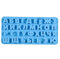 TOSSPER Silikon Buchstaben Form, Russische Alphabet Mold Schokolade Brief Mold Keks Gummiformen Für Wachs Schmilzt Fondant Kuchen Dekorieren