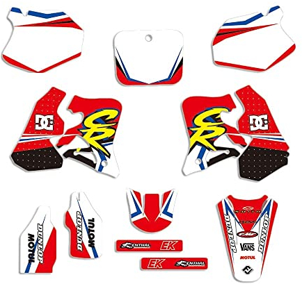 ENARUI Dekor Aufkleber Decals Graphics für Honda CR 125 CR125 1995 1996 1997 und CR 250 CR250 1995 1996