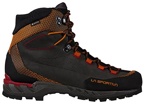 La Sportiva S.p.A. Trango Tech Leather GTX Men Größe 44,5 carbon/hawaiian sun