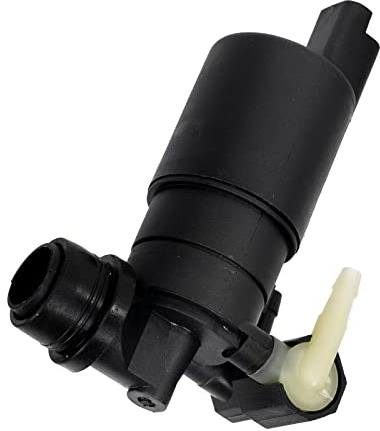 FAYTEK Pompe de Lave-Glace pour Peugeot 307/607/807/106/107/308/207/208/508/5008, Pompe de Lave-Glace à Double Sortie Moteur à Eau