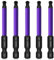 Hakkin 5 Stück 4 mm H4 Kugelkopf Sechskant Schraubendreher Bit Set 65 mm Lang 1/4 S2 Magnetischen Innensechskant Schraubendreher Satz Ball End Hex Schraubendreher Innensechskantschlüssel Set