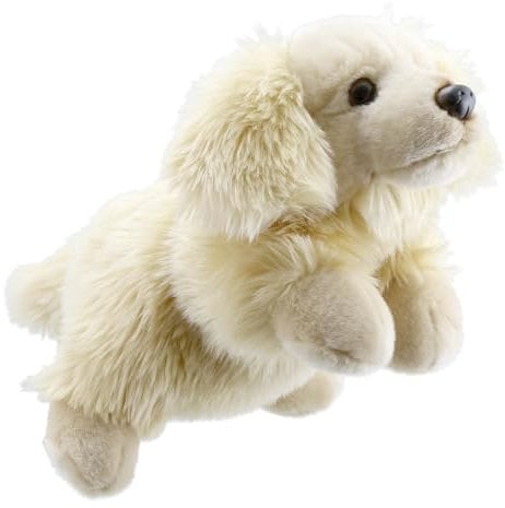 The Puppet Company - Full Bodied Animals - Golden Retriever Hand Puppet - PC001833