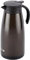 Royalford Coffee Pot | Stainless Steel Thermal Carafe 1200ML /40.5 oZ Jug | Double Walled Vacuum Insulated Coffee Pot with Press Button | Ideal for Coffee, Tea, Beverage etc | Brown