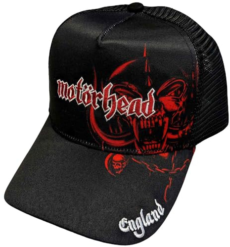 Rock Off officially licensed products Motorhead England Rot Warpig Snapback Trucker Cap One Size