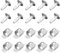 JNNJ 10 Paare Clips Aus Aluminiumlegierung Für Die Unterseite Der Motorabdeckung, Befestigung Auto Motor Unterboden Befestigung Clip Schutz Schrauben, Clips für 206 807