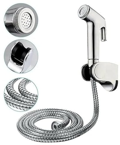 Doccetta per camper con tubo flessibile da 1,5 m, filettatura da 1/2, set per bagno, roulotte, camper, barca, parrucchieri, pulizia animali domestici