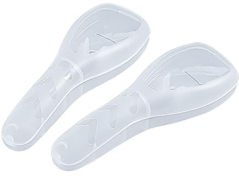 XNHIU 2pcs Razor Storage Box Portable Razor Holder Container Travel Razor Case Razor Protector Case for Outdoor Camping Travel