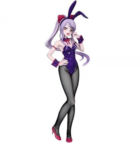 Gooyeh Anime Figur, Shalltear Bloodfallen Figuren PVC Statue, Bunny Girl Figuren, 26CM, Desktop Dekoration, Charakter Statue, Sammlermodell