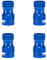 Für Lexan 1/5 1/10 RC Auto Magnetische Körper Post Löcher Marker Kit Polycarbonat Körper Shell Bohren Loch Cut Trim Werkzeuge RC Zubehör(Blue)