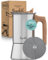 Morgenheld Espressokocher Edelstahl gross mit Reduziersieb 6 Tassen 300ml Mokkakanne Espressokanne induktionsgeeignet Espressomaker Induktion Espressomaschine Mokkakocher für Induktionsherd Gasherd