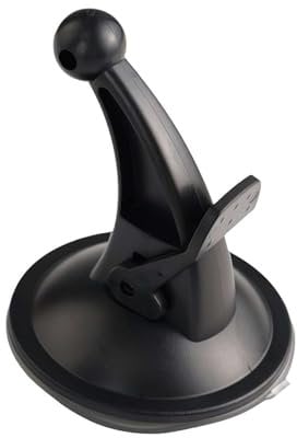 Supporto per navigatore satellitare Garmin di ricambio per parabrezza con attacco a sfera adatto per Garmin Drivesmart Nuvi Zumo NuLink Dezl Driveassist Camper Van Veicolo Ventosa