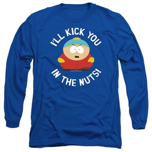 South Park Kick You in The Nuts Mens Long Sleeve T Shirt