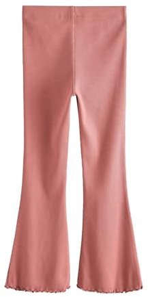 NEXT Mädchen Gerippte Leggings mit ausgestelltem Bein