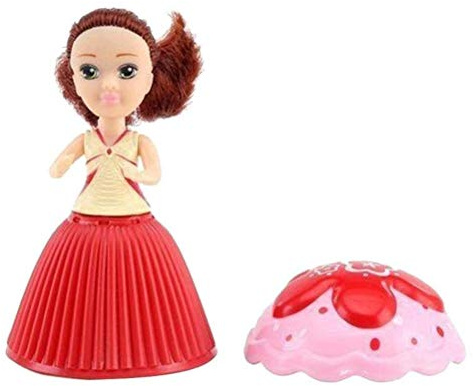 KIMISS Cup Cake Doll Play House - Prinzessin Überraschungsspielzeug für | Verwandeln Mini Duft Cupcake Dolls für Kreatives Spiel | Geburtstags (Colorful)